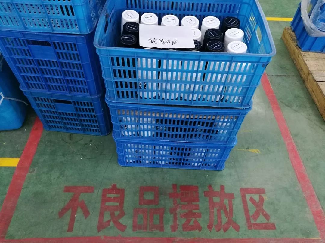 区域标识明确物品摆放位置明确,与工作岗距离近4.
